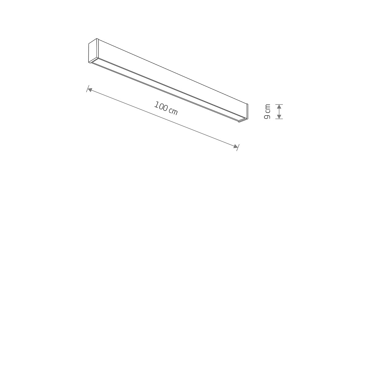 Ceiling lamp OUTLINE LED M